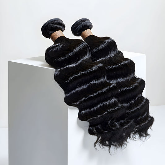 100% Virgin Indian Hair Bundles – Deep Wave 3 Bundle Set
