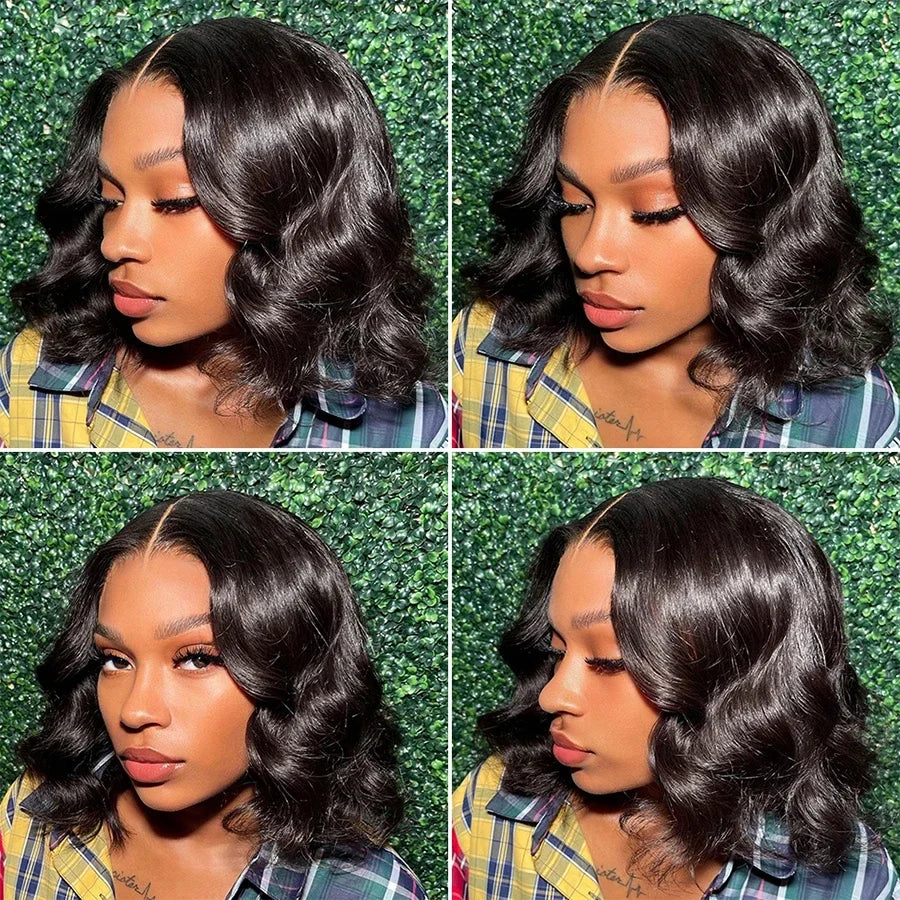 Bob Wig Body Wave Glueless Wig Human Hair Brazilian