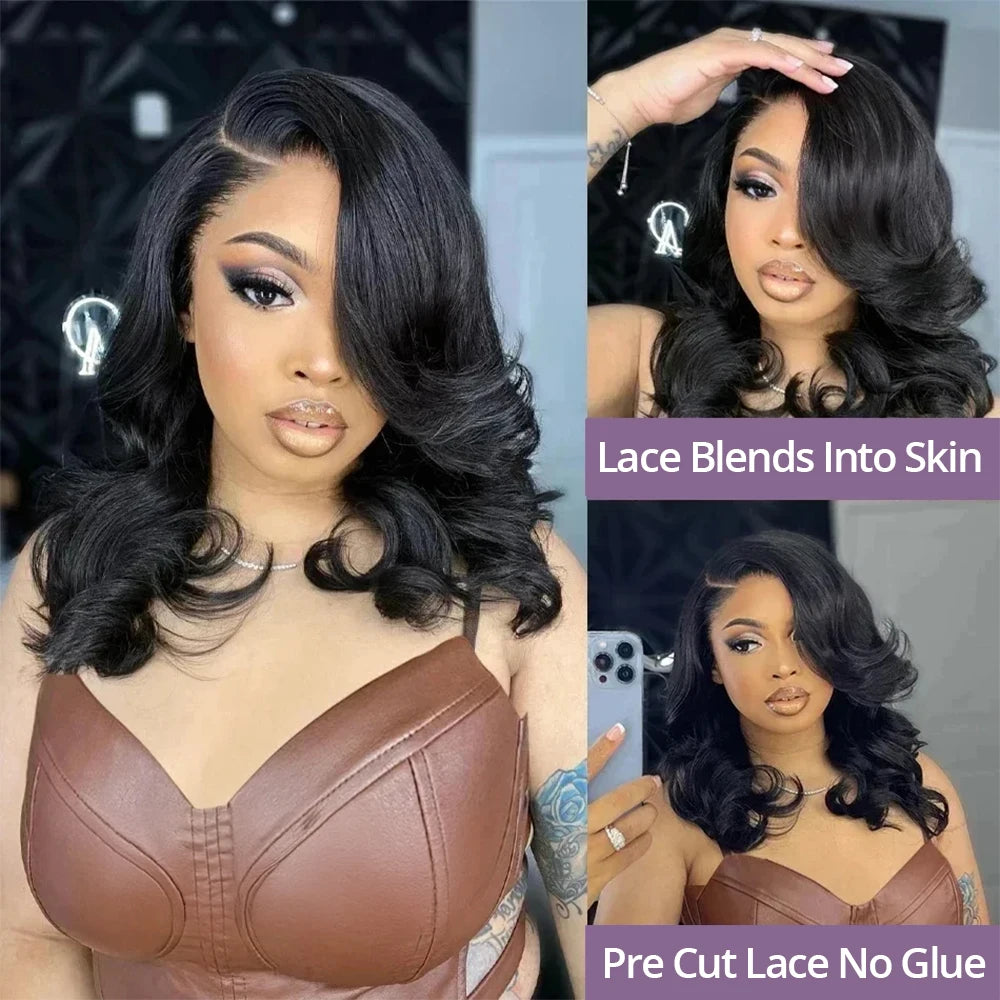 Bob Wig Body Wave Glueless Wig Human Hair Brazilian