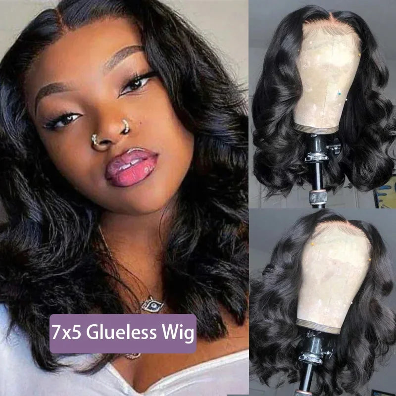 Bob Wig Body Wave Glueless Wig Human Hair Brazilian